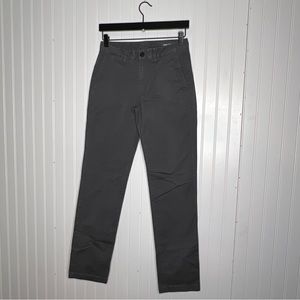 Bonobos Slim Chino Pants in Gray Size 28x32